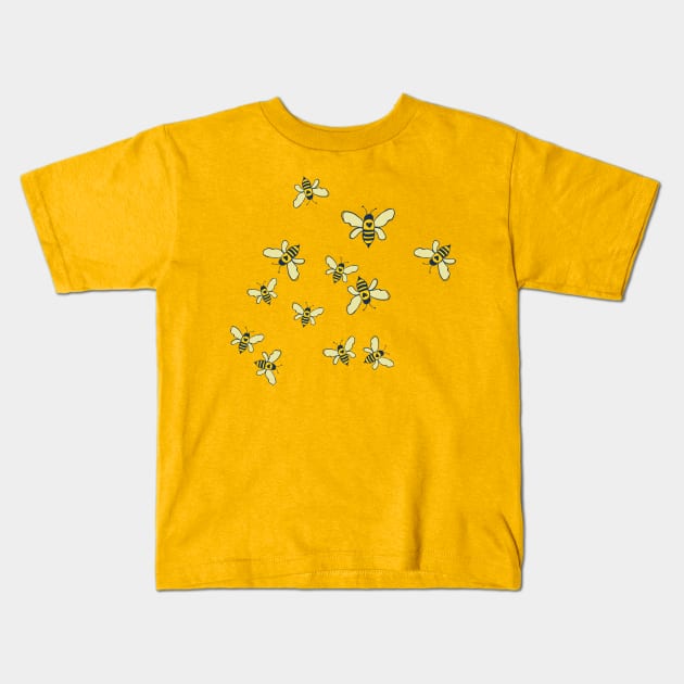 Honey Makers Kids T-Shirt by Jackie Hurd